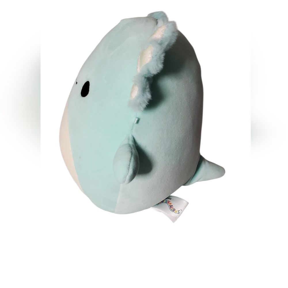 Squishmallows 8 inch Anastasia the Teal Axolotl with Silver Gills - Picture 3 of 4